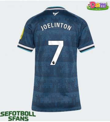 Newcastle United Joelinton #7 Bortatröja Kvinnor 2026-27 Kortärmad